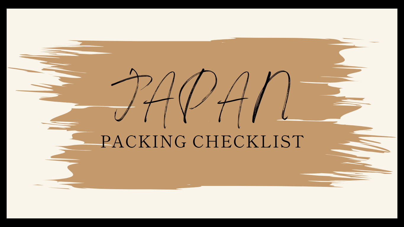What to Pack for Japan: A Simplified Traveler’s Checklist